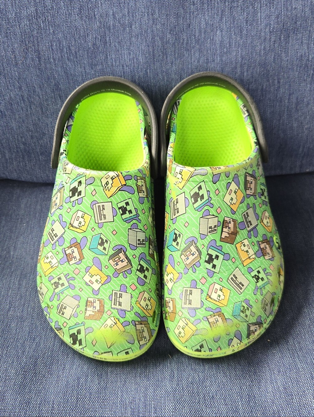 Kids Minecraft Clog Shoes